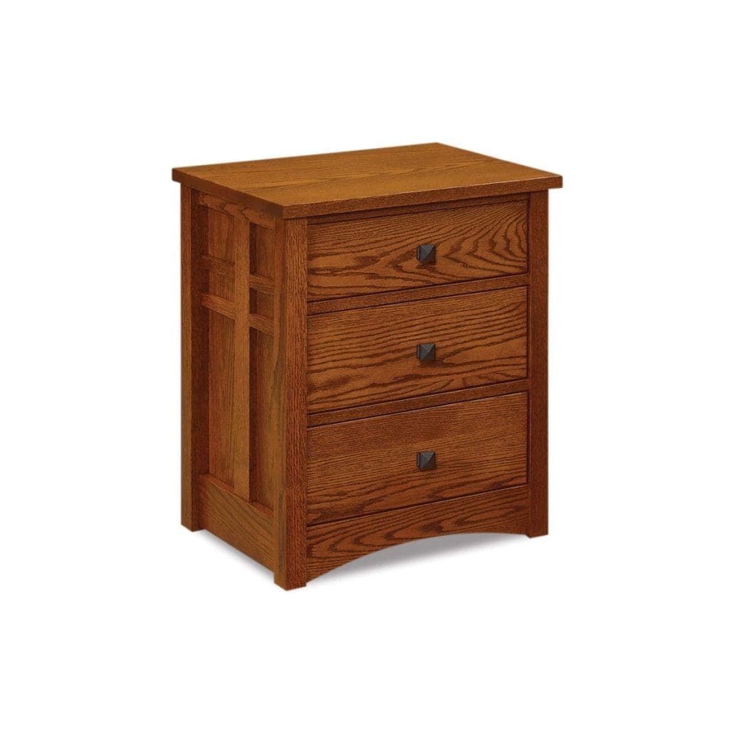 Kascade Three Drawer Nightstand