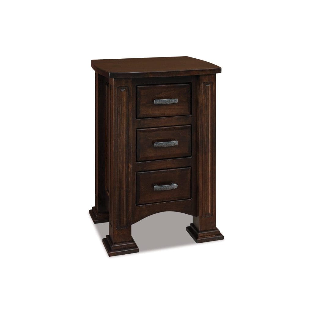 Lexington Three Drawer Nightstand