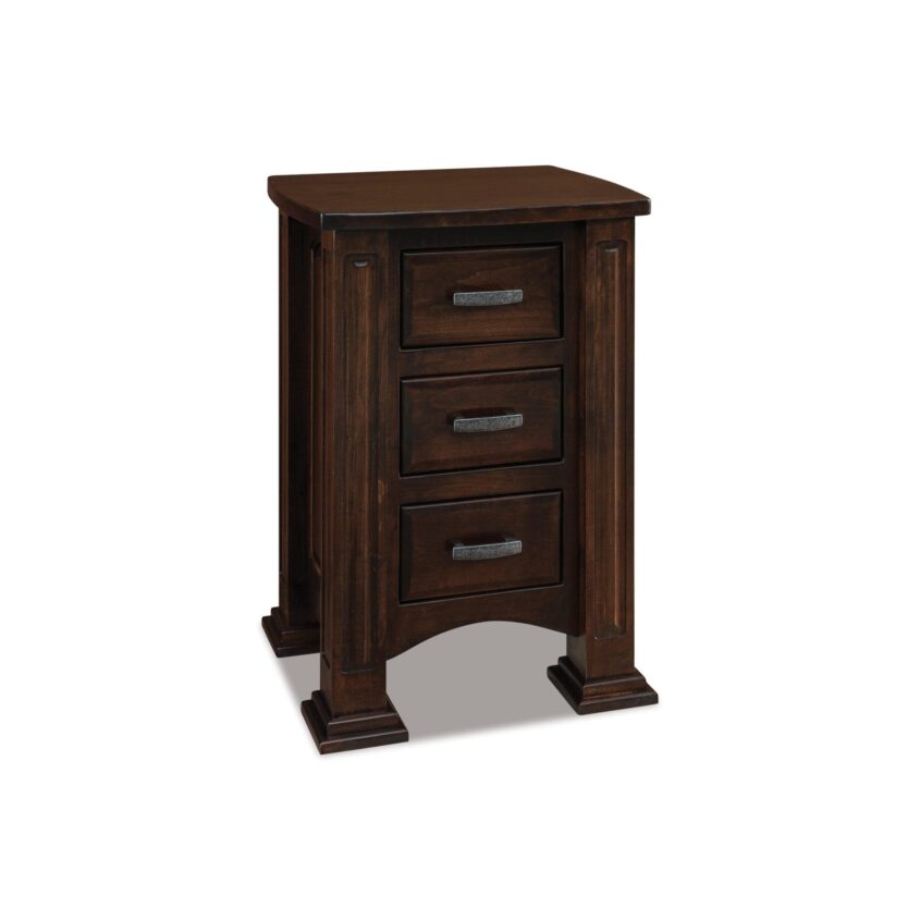 Lexington Three Drawer Nightstand