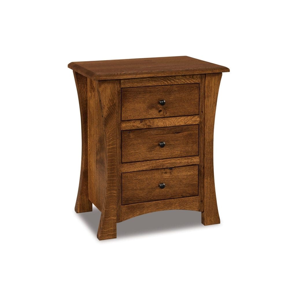Matison Three Drawer Nightstand