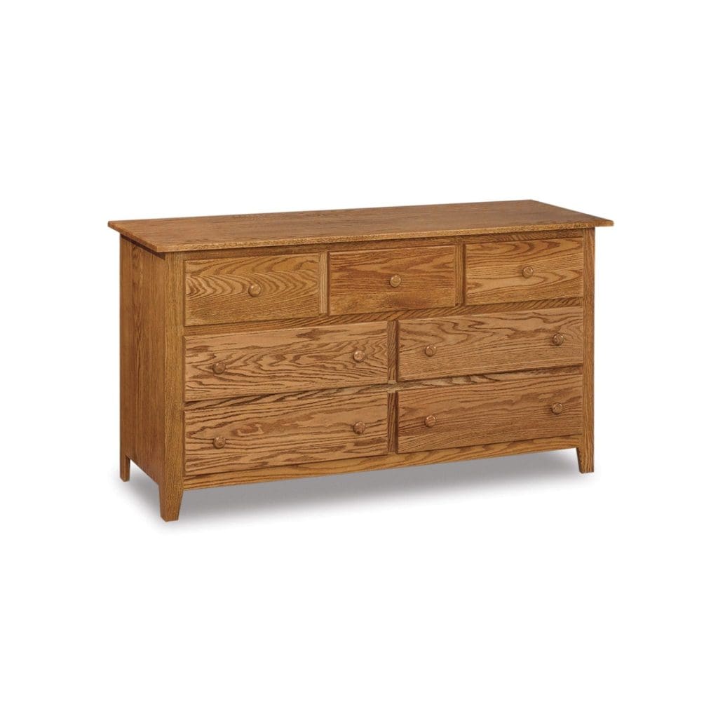 Shaker Seven Drawer Dresser