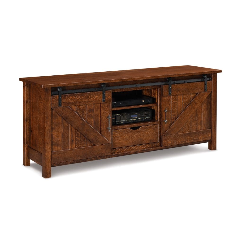 72″ Timbra 2 Door, 1 Drawer Media Stand