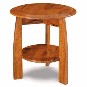 Boulder Creek Round End Table