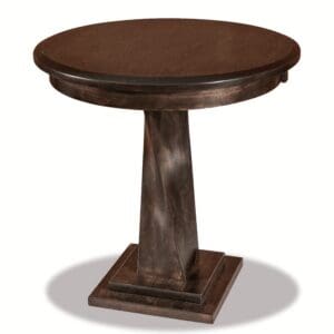 Lexington Arc Pedestal End Table