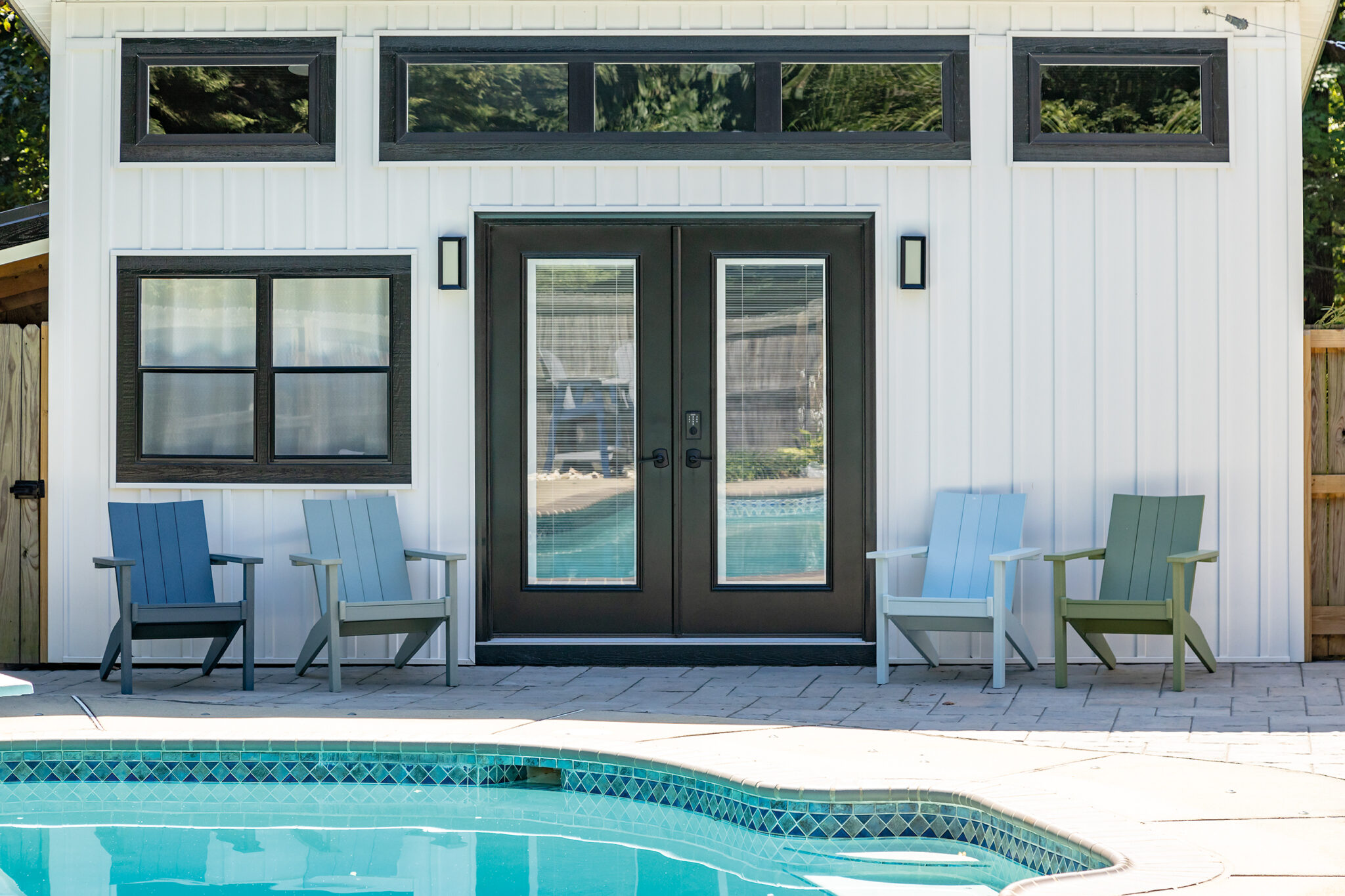 Simplicity Adirondack by Pool