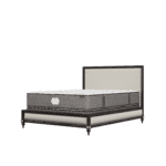 Quiet Night Duo mattress on bed frame, King's Impressions Lancaster PA