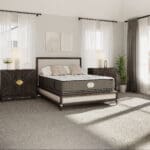 Quiet Night Duo mattress displayed in a styled Lancaster, PA bedroom