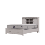 Elite Premier pillowtop mattress on bed frame, King's Impressions Lancaster PA
