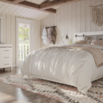OnElite Premier mattress styled with bedding in a Lancaster, PA bedroom