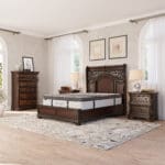 Integrity Essential mattress displayed in a styled Lancaster, PA bedroom