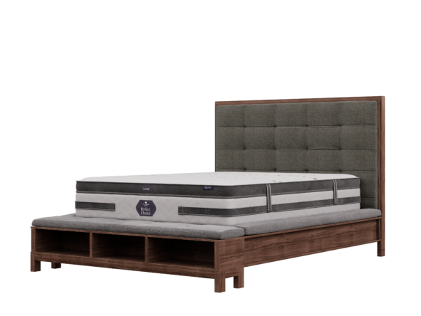 Perfect Choice Gel mattress on bed frame, King's Impressions Lancaster PA