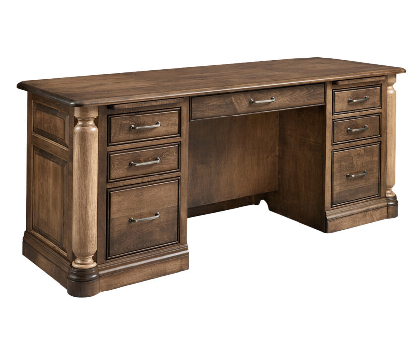 London Double Pedestal Desk