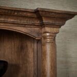 London hutch top crown molding detail, King's Impressions Lancaster PA